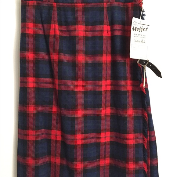 Vintage Moffat Weavers of Scotland Wool Kilt - Picture 7 of 8